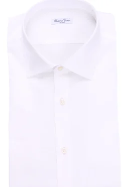 camicia in zephir di cotone