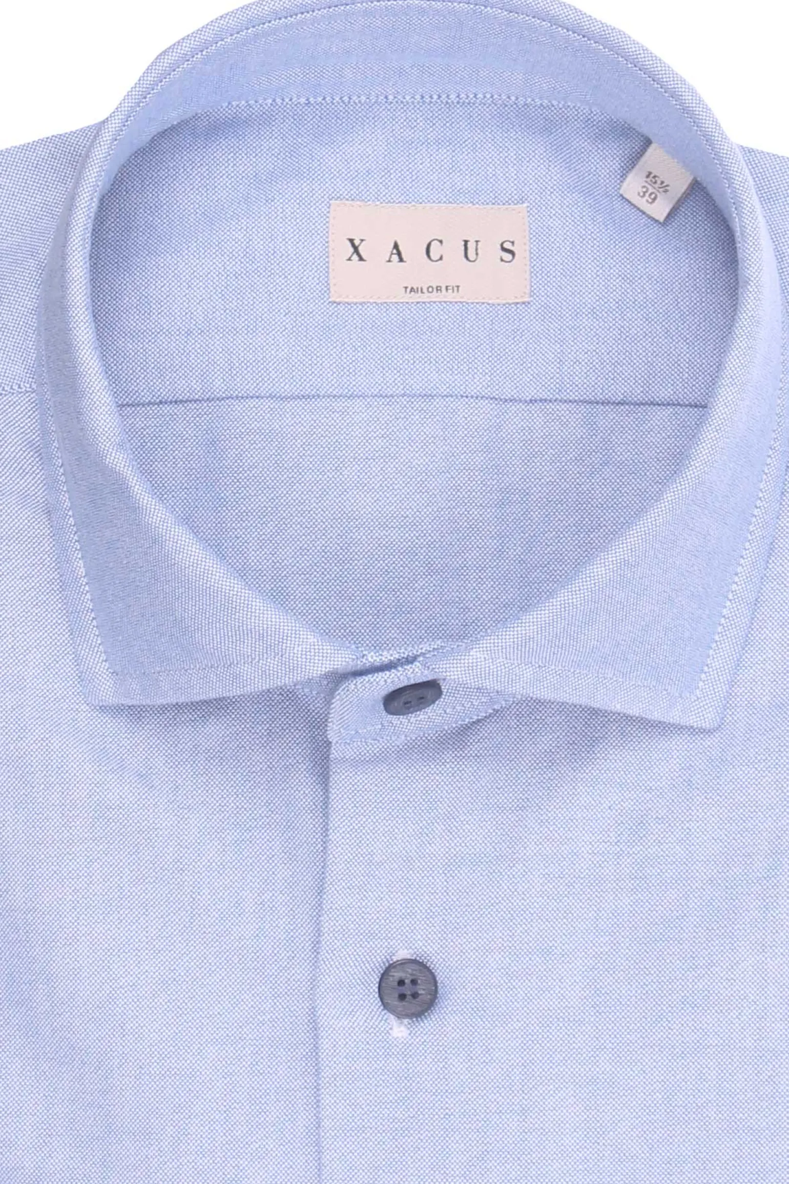 camicia oxford bottoni a contrasto