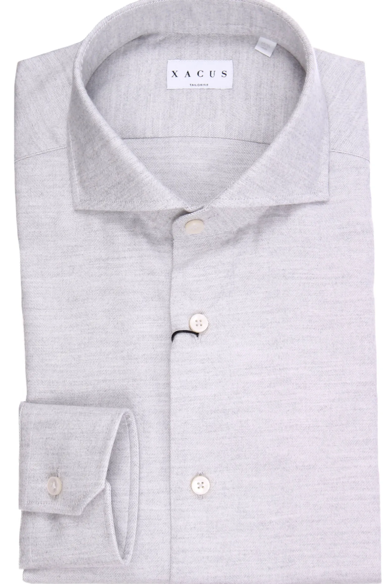 Camicia spigata misto tencell