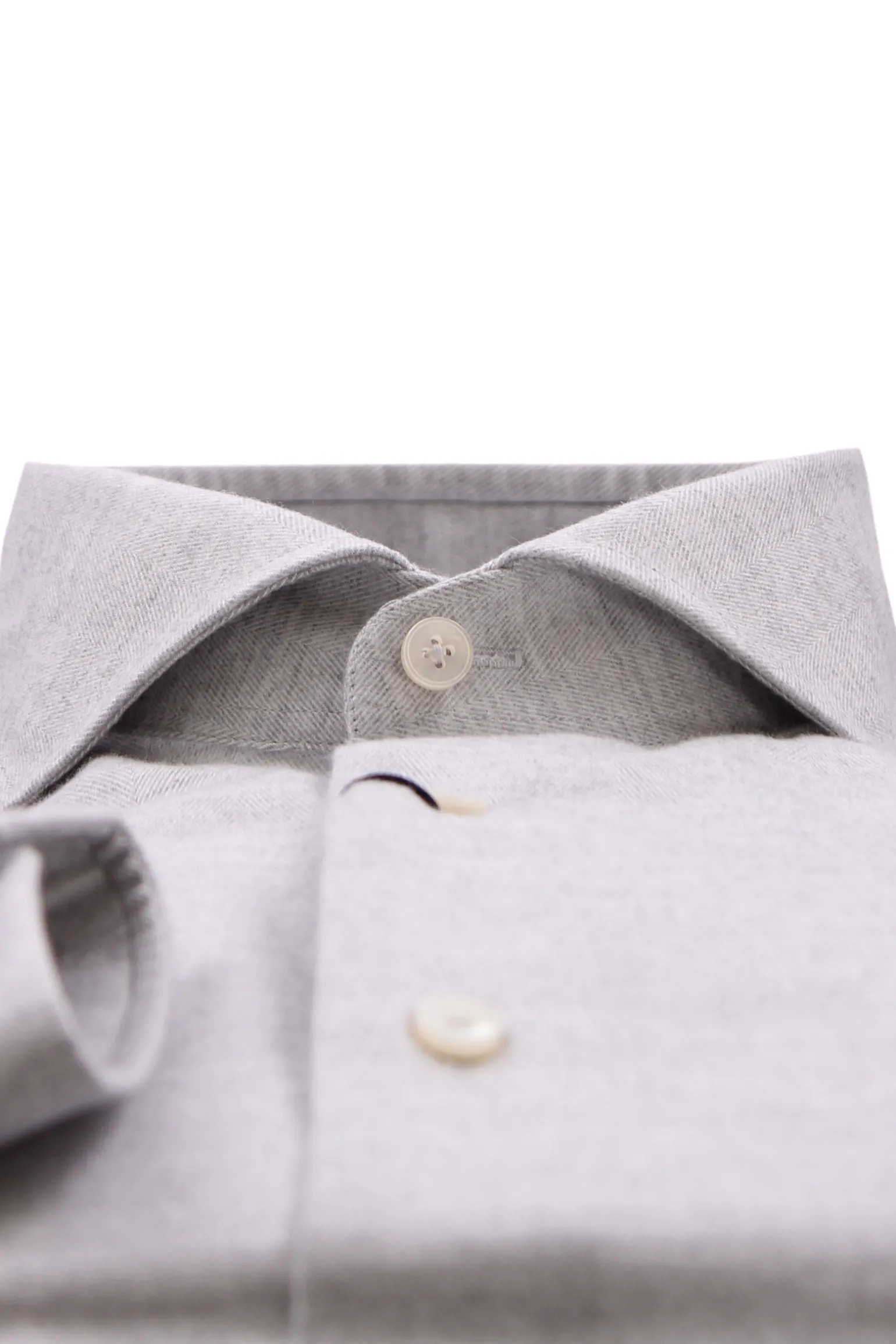 Camicia spigata misto tencell