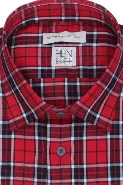 Camicia spread a quadri