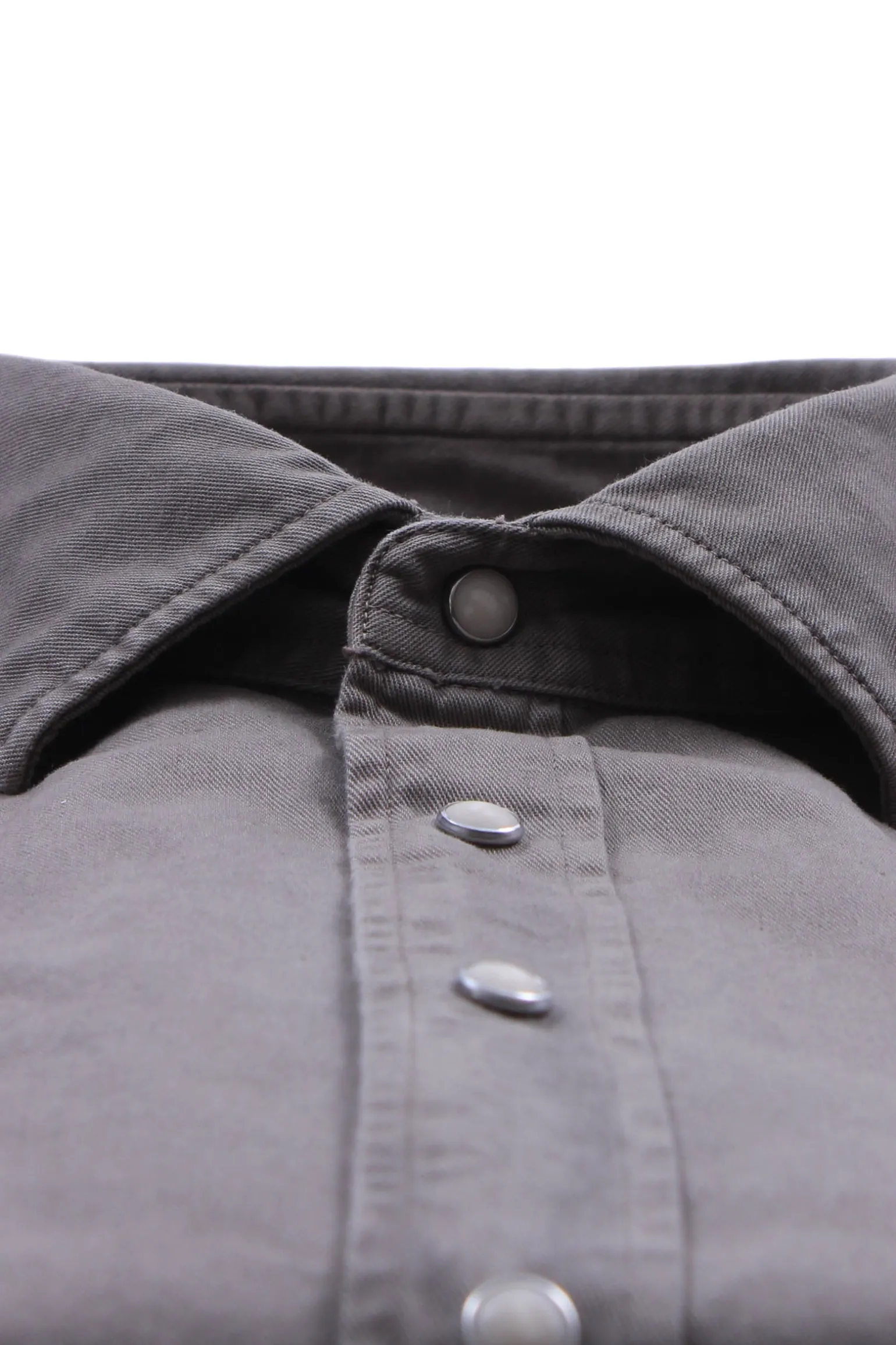 Camicia washed in cotone
