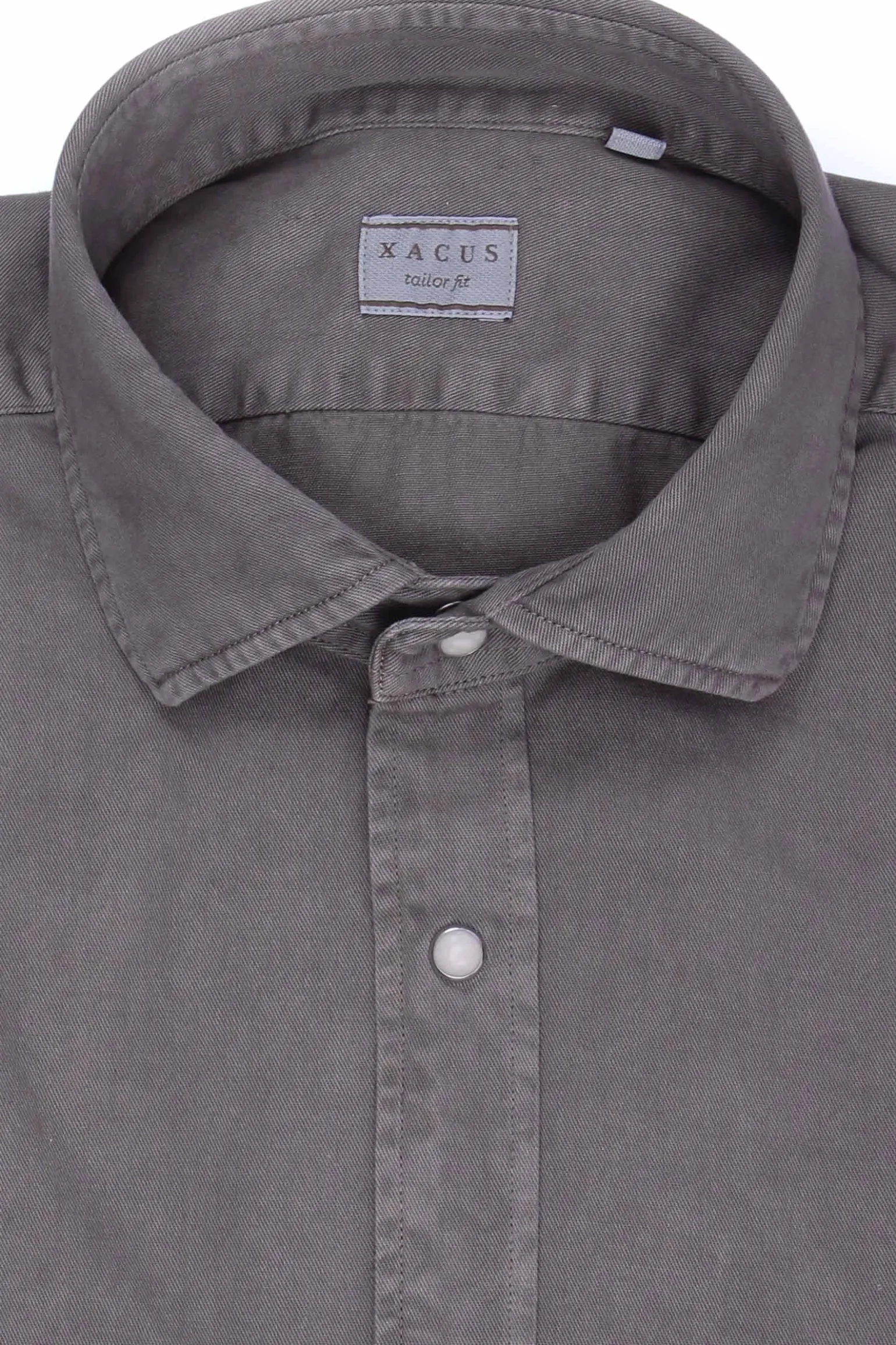 Camicia washed in cotone