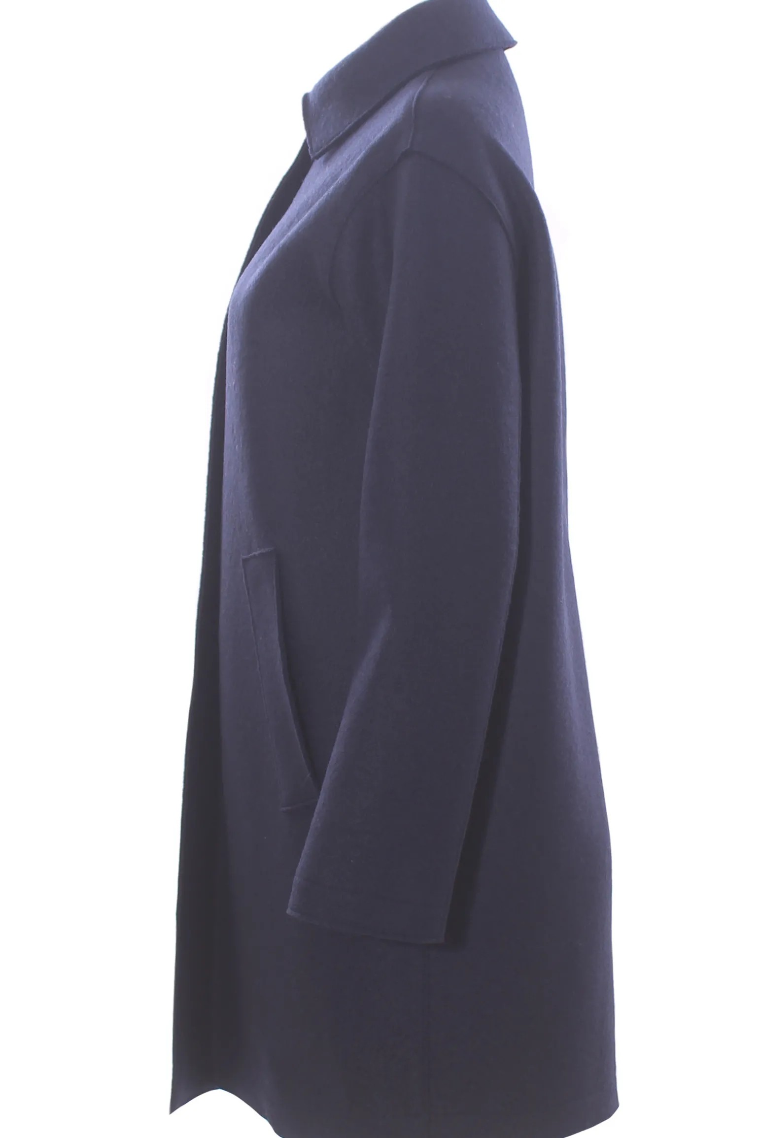 Cappotto 7/8 in lana cotta