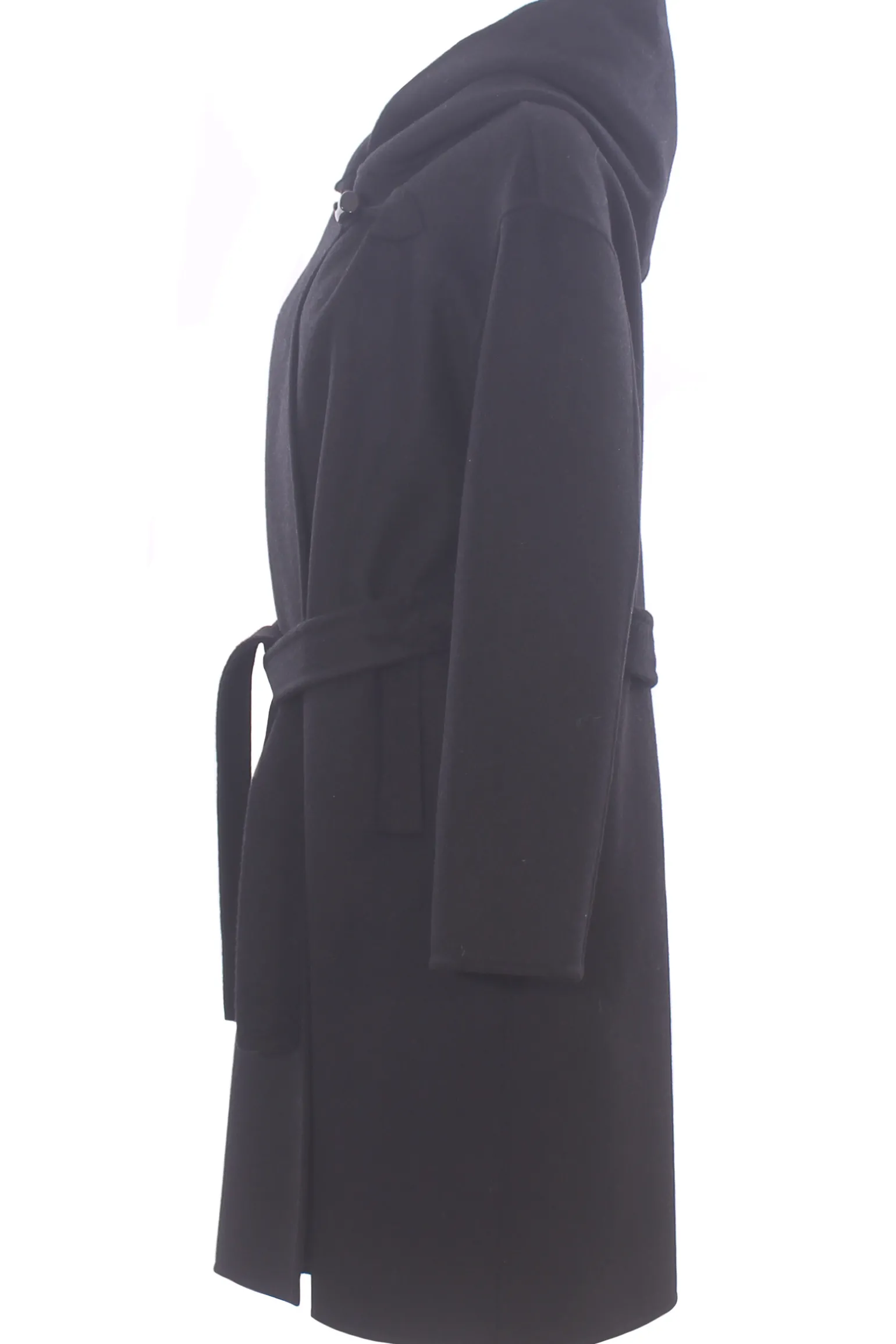 Cappotto in panno con cintura