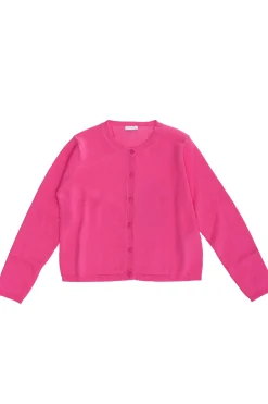 Cardigan a trama rasata