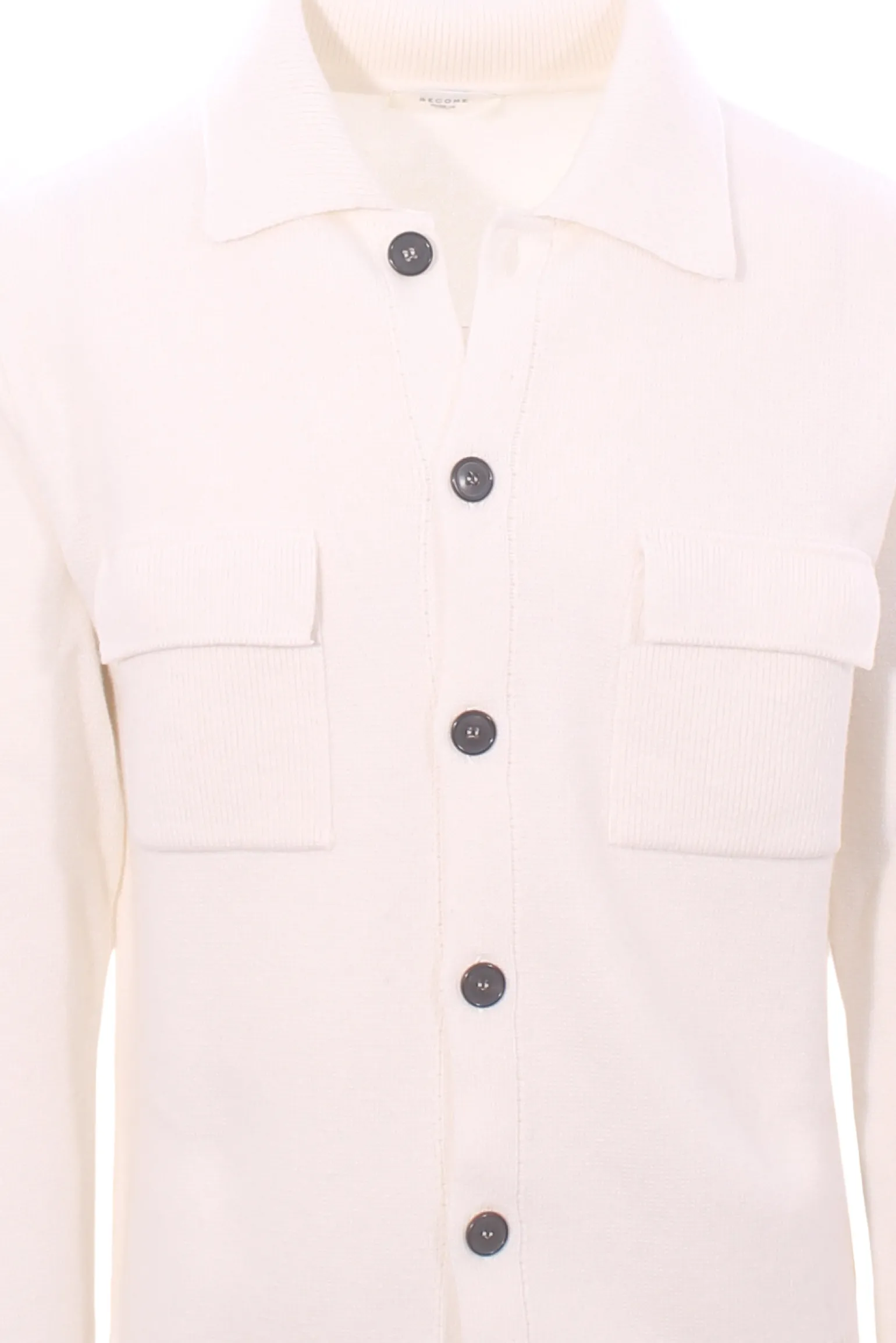 cardigan collo camicia