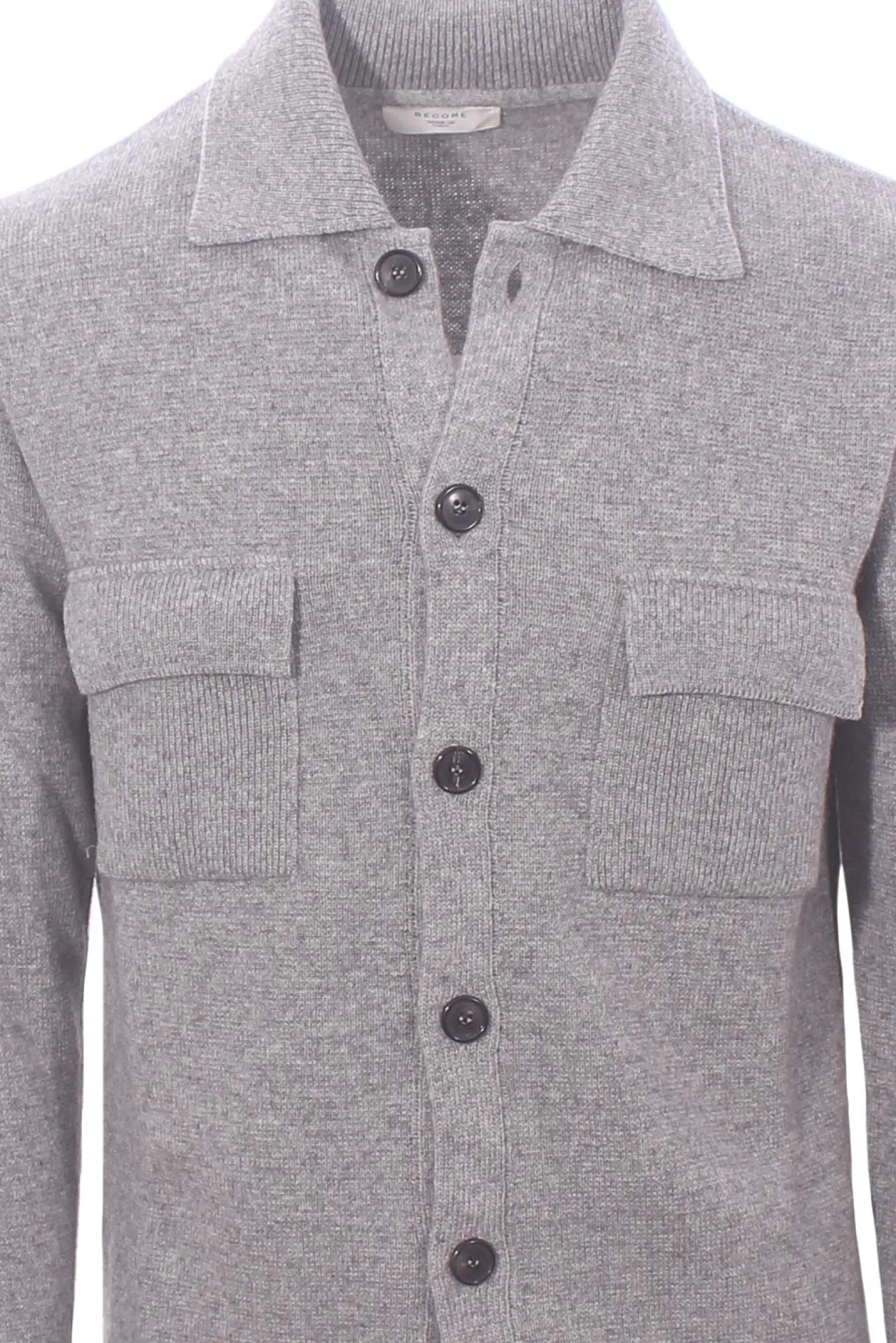 cardigan collo camicia