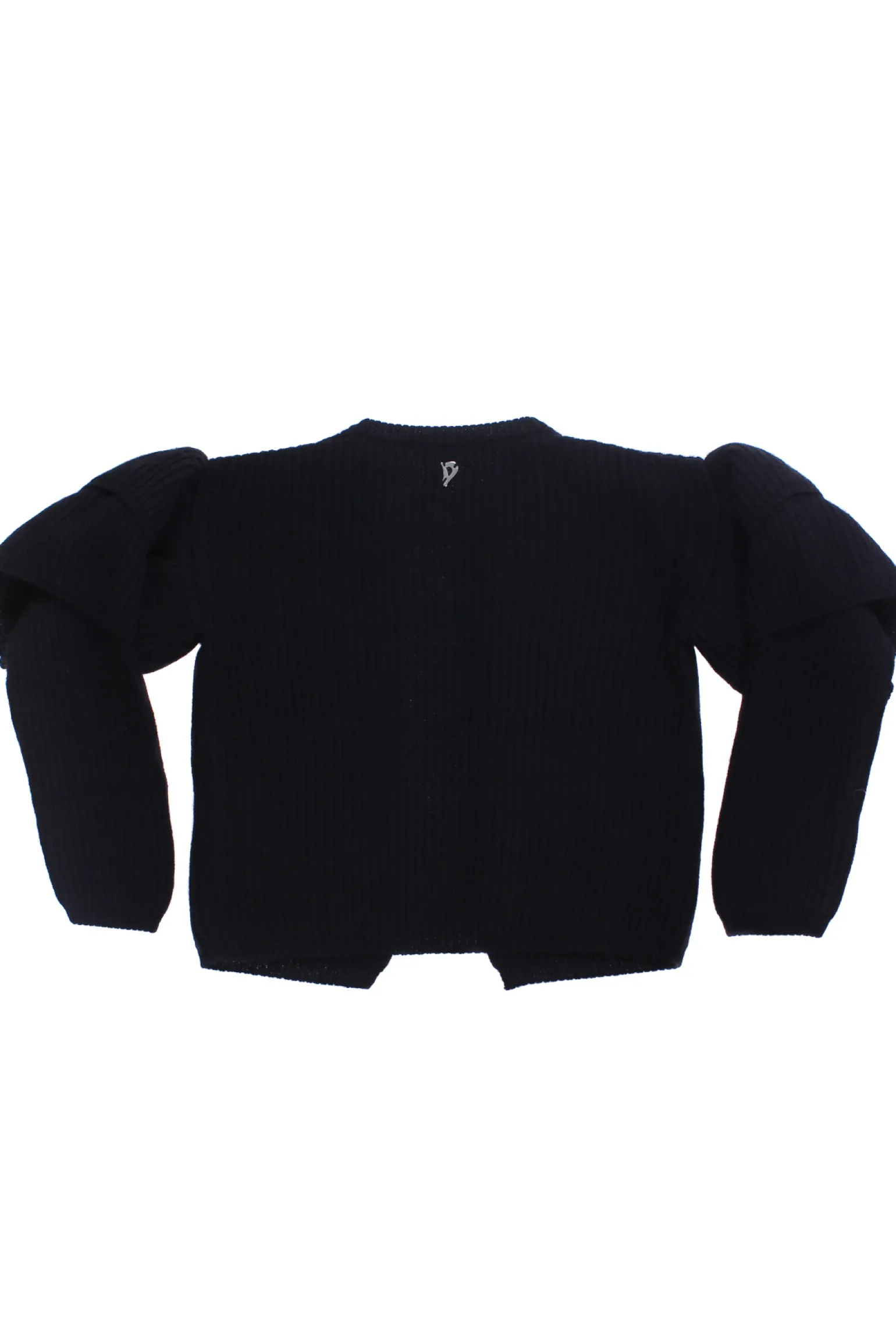 Cardigan con trama a coste
