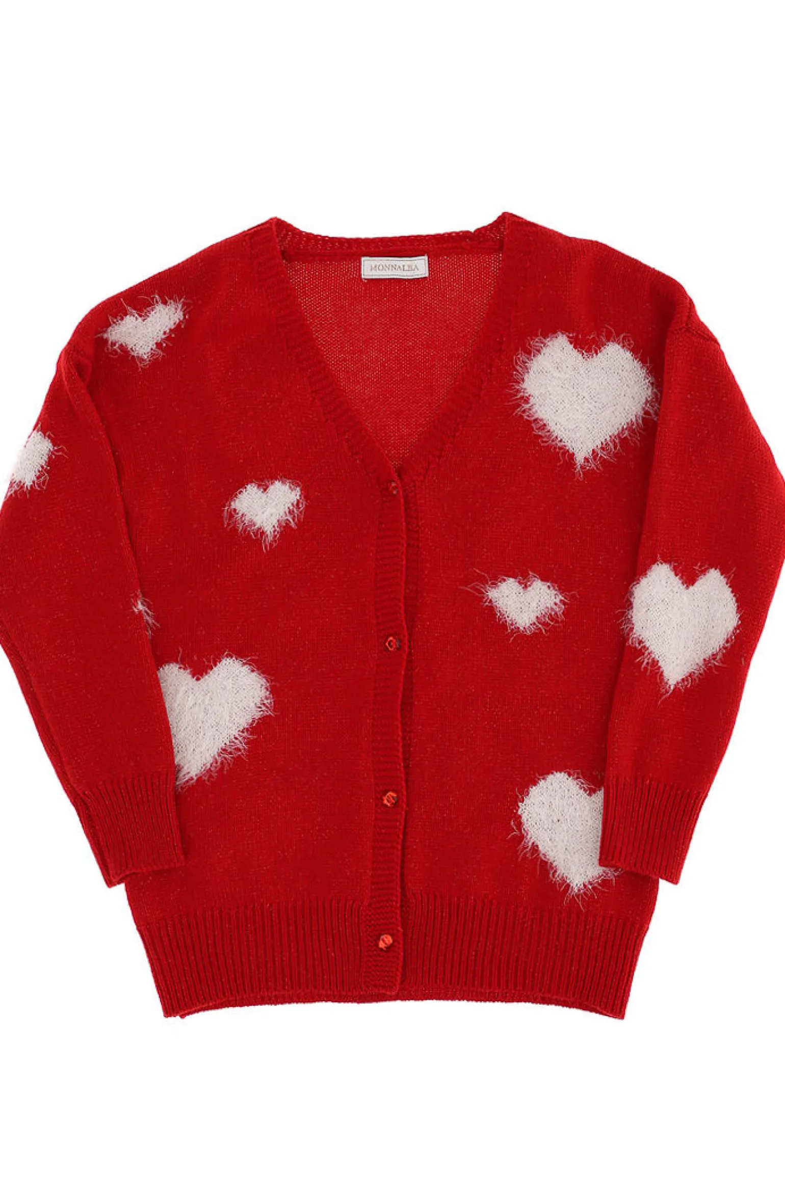 Cardigan cuori