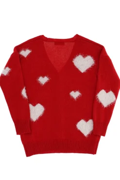 Cardigan cuori