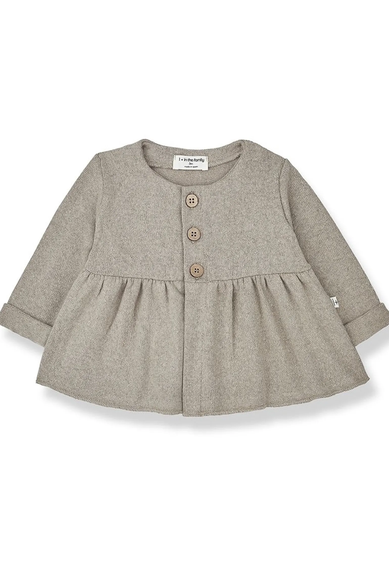cardigan girocollo