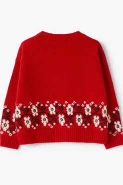 cardigan in lana a trama rasata