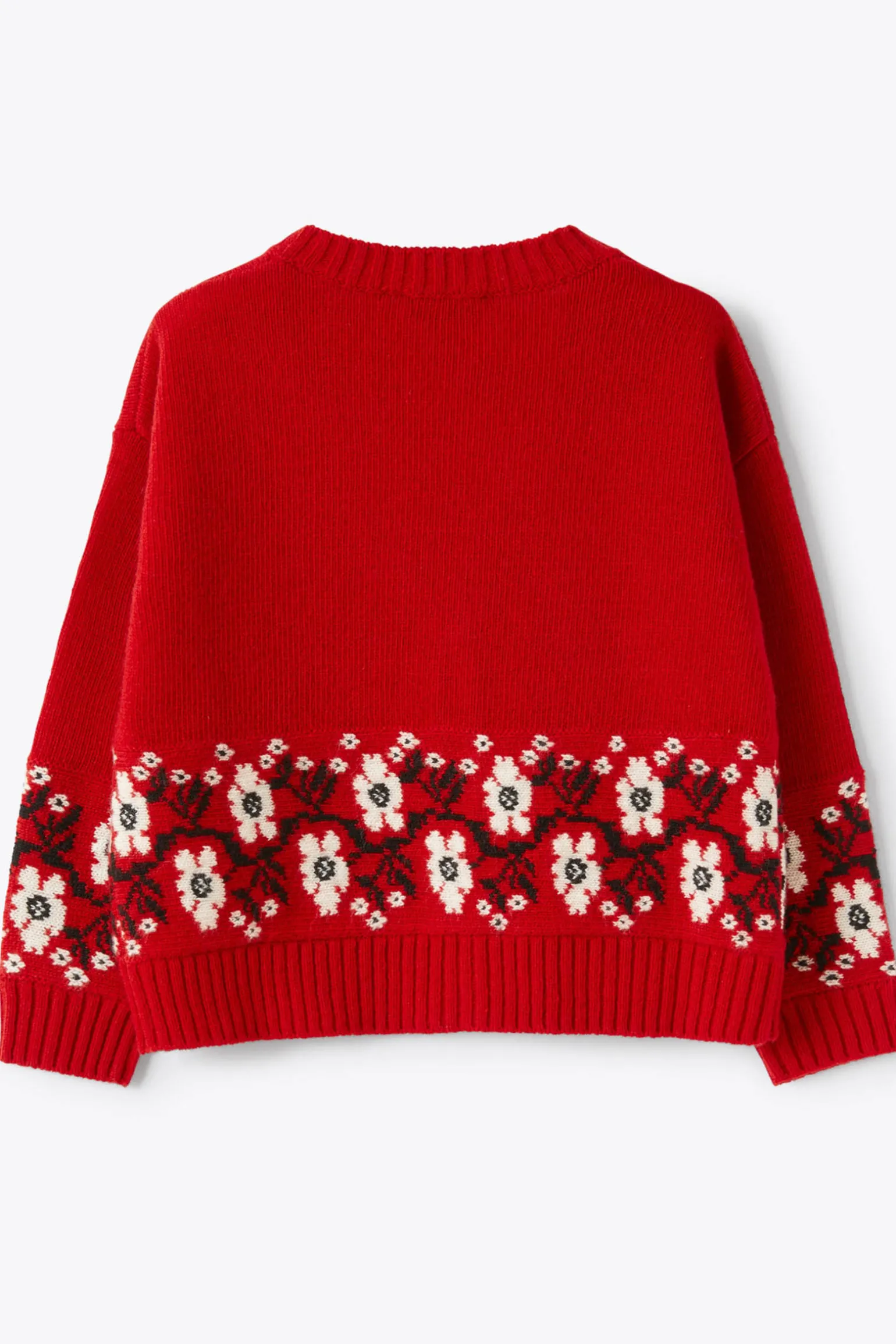 cardigan in lana a trama rasata