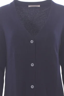 Cardigan in lana e cashmere