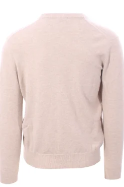 cardigan in lana, seta e cashmere