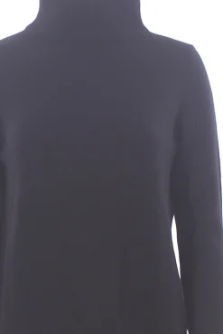 Collo alto in lana e cashmere