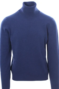 collo alto in lana e cashmere