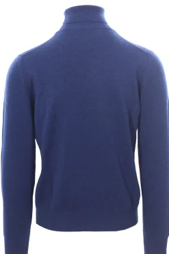 collo alto in lana e cashmere