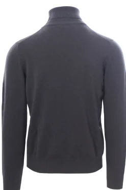 collo alto in lana e cashmere