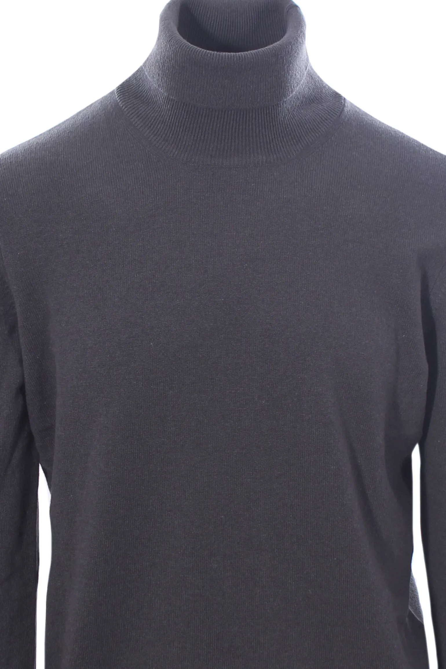 collo alto in lana e cashmere