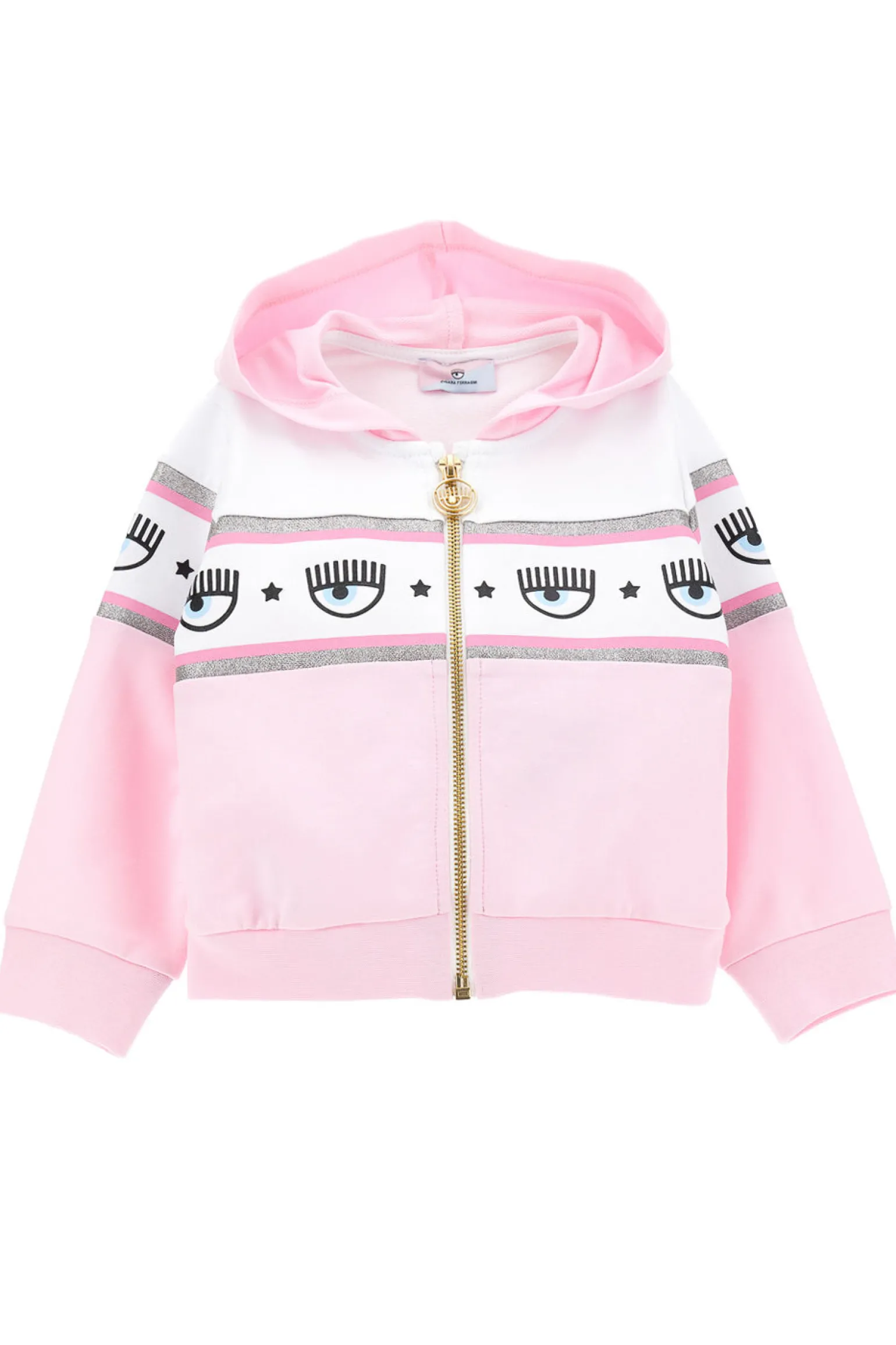 Felpa full zip con cappuccio