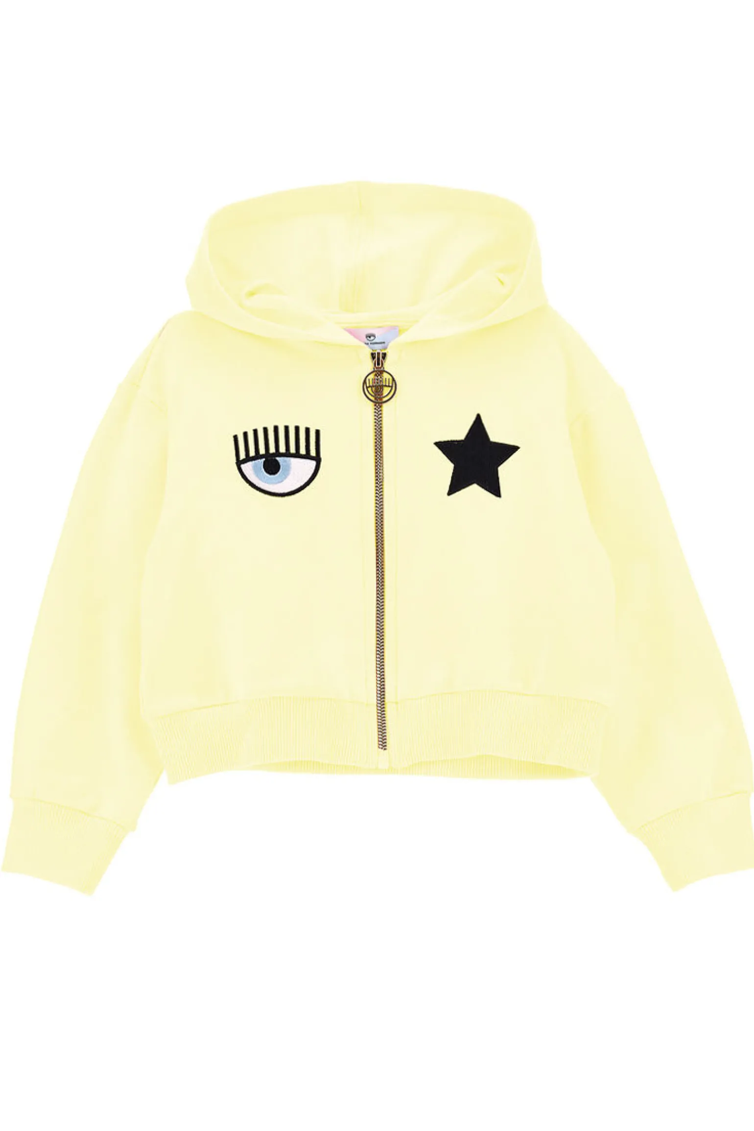 Felpa full zip con cappuccio