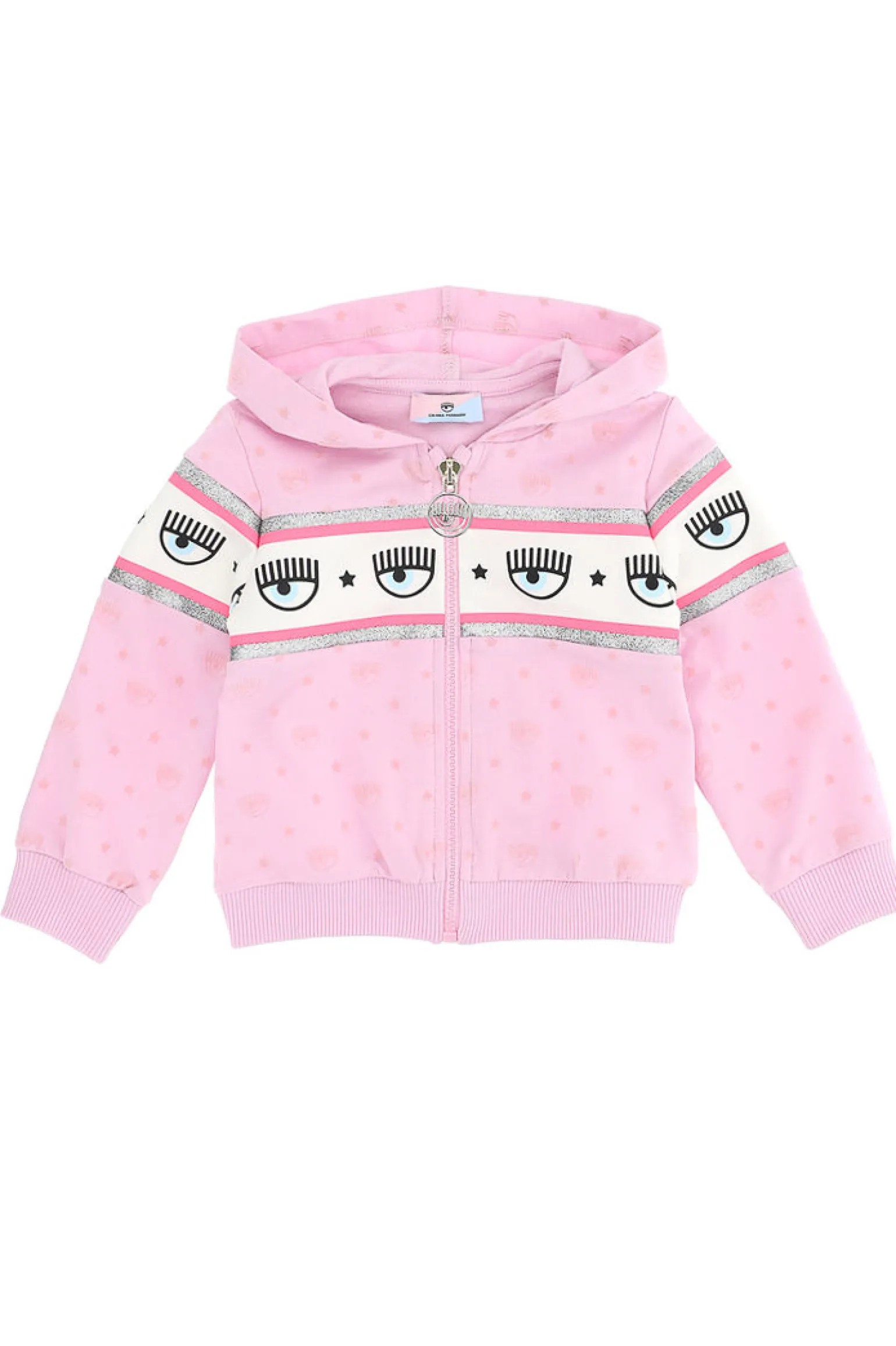 Felpa full zip con cappuccio