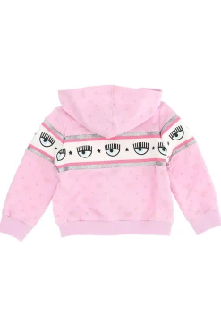 Felpa full zip con cappuccio