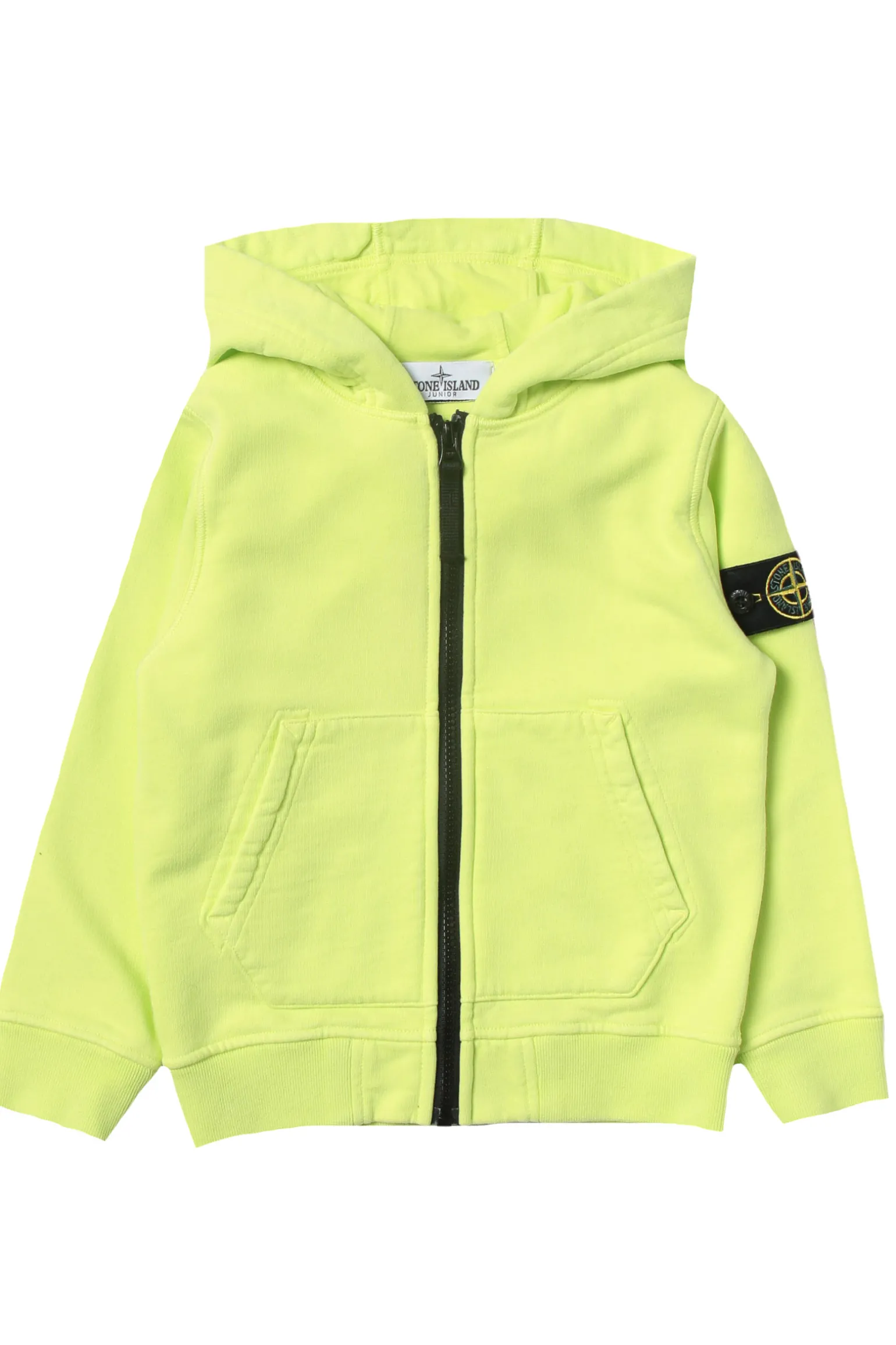 Felpa full zip con cappuccio