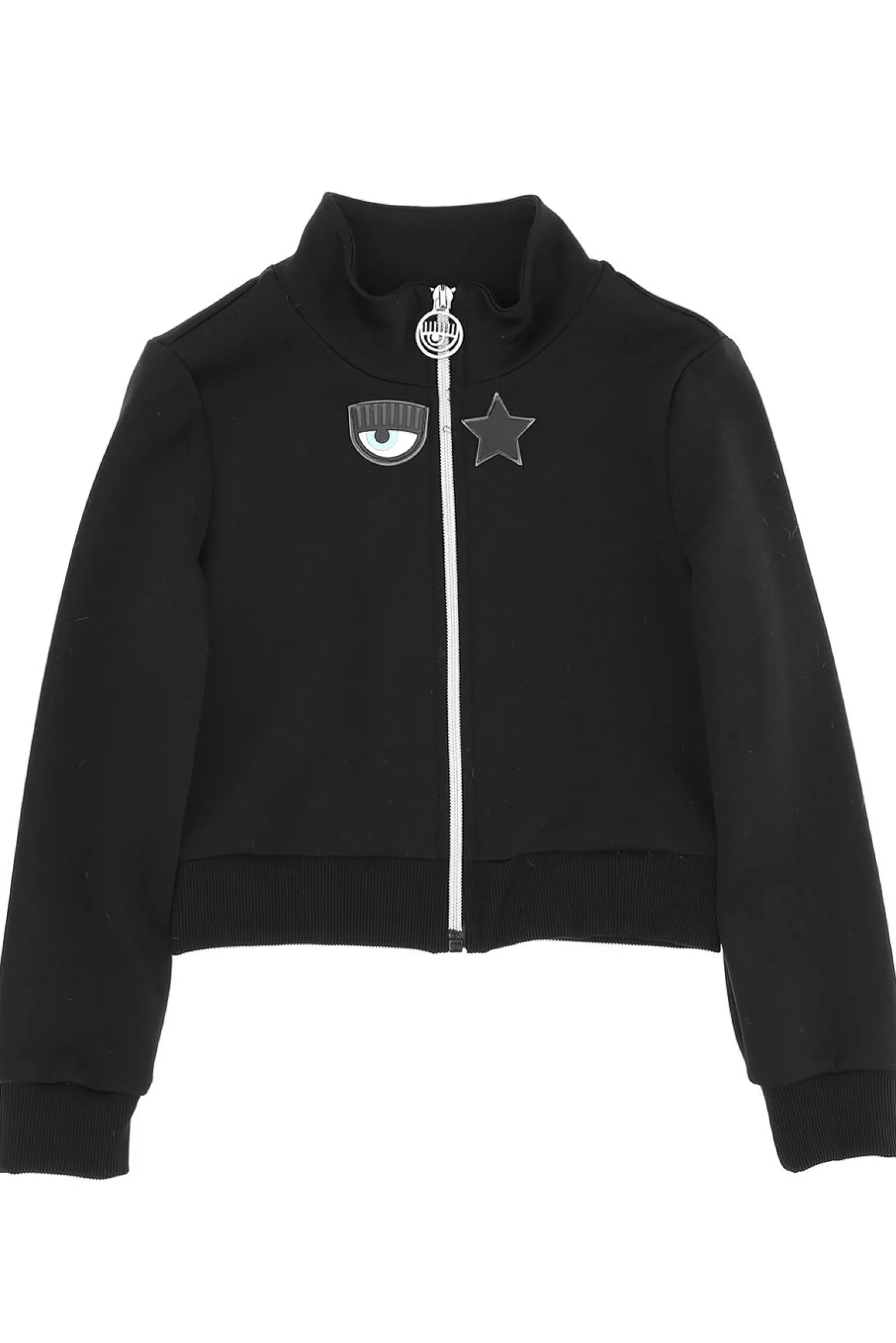 Felpa full zip logomania