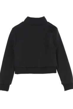 Felpa full zip logomania