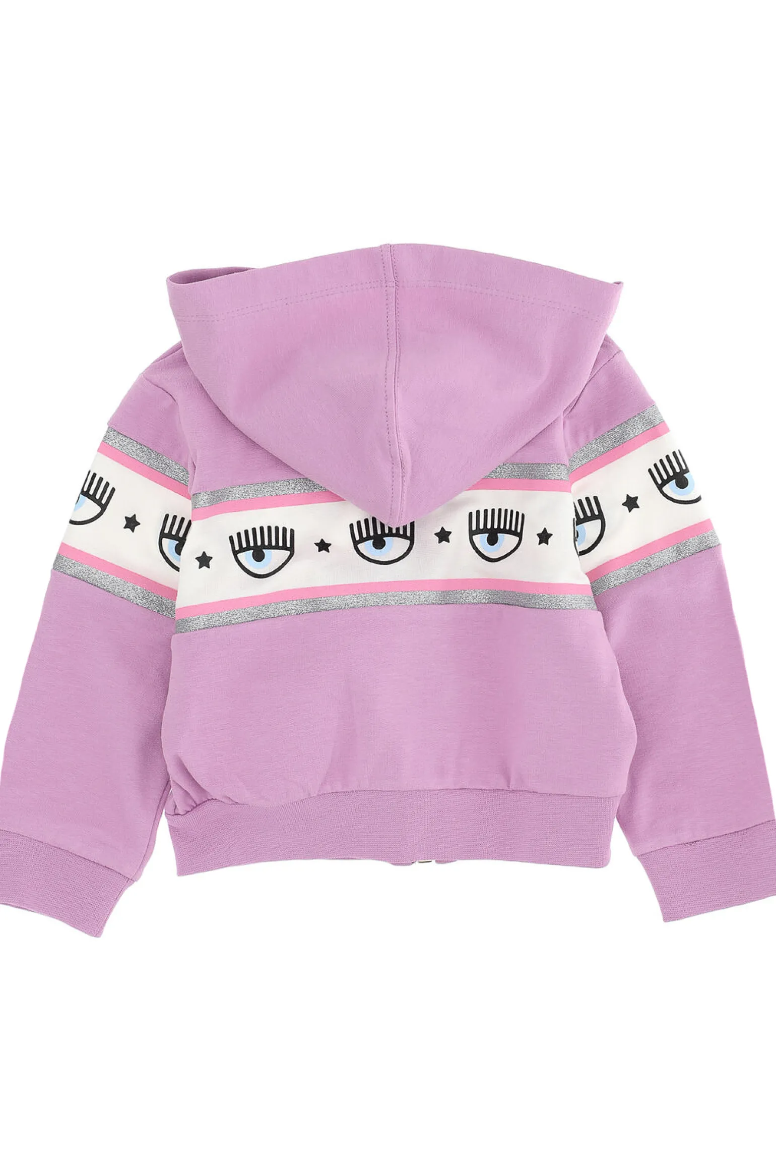 Felpa full zip logomania