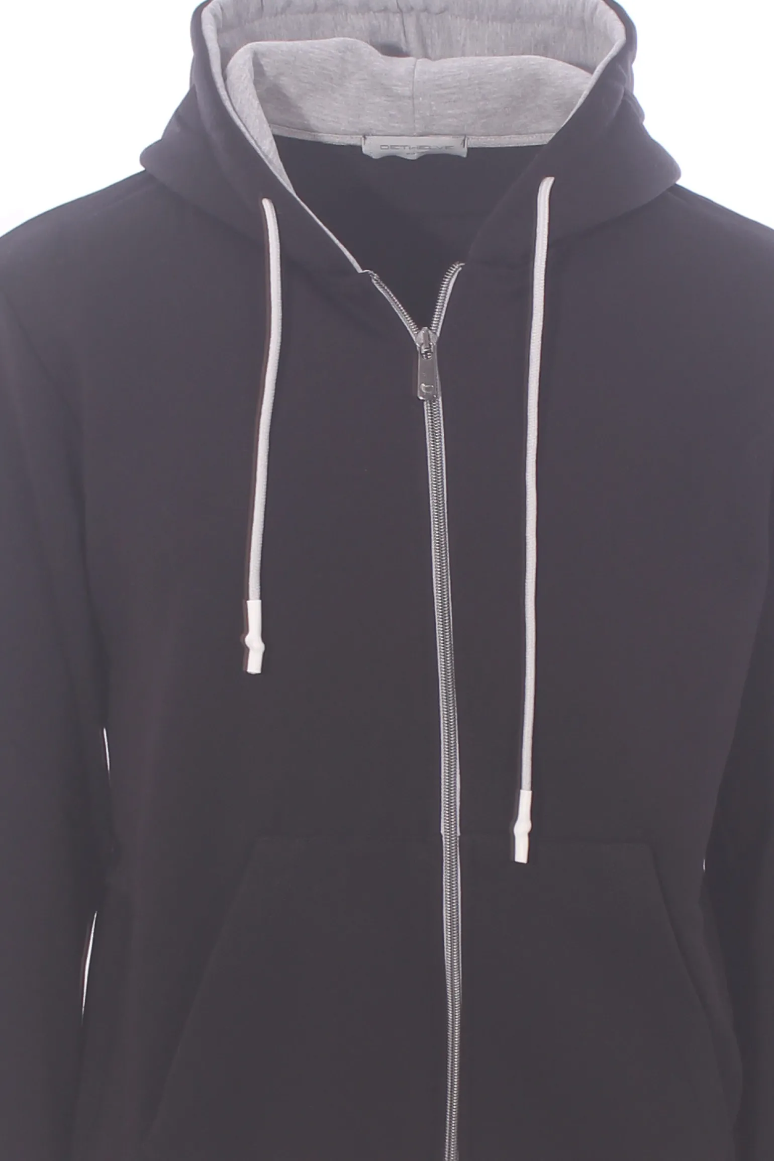 felpa marsupio full zip