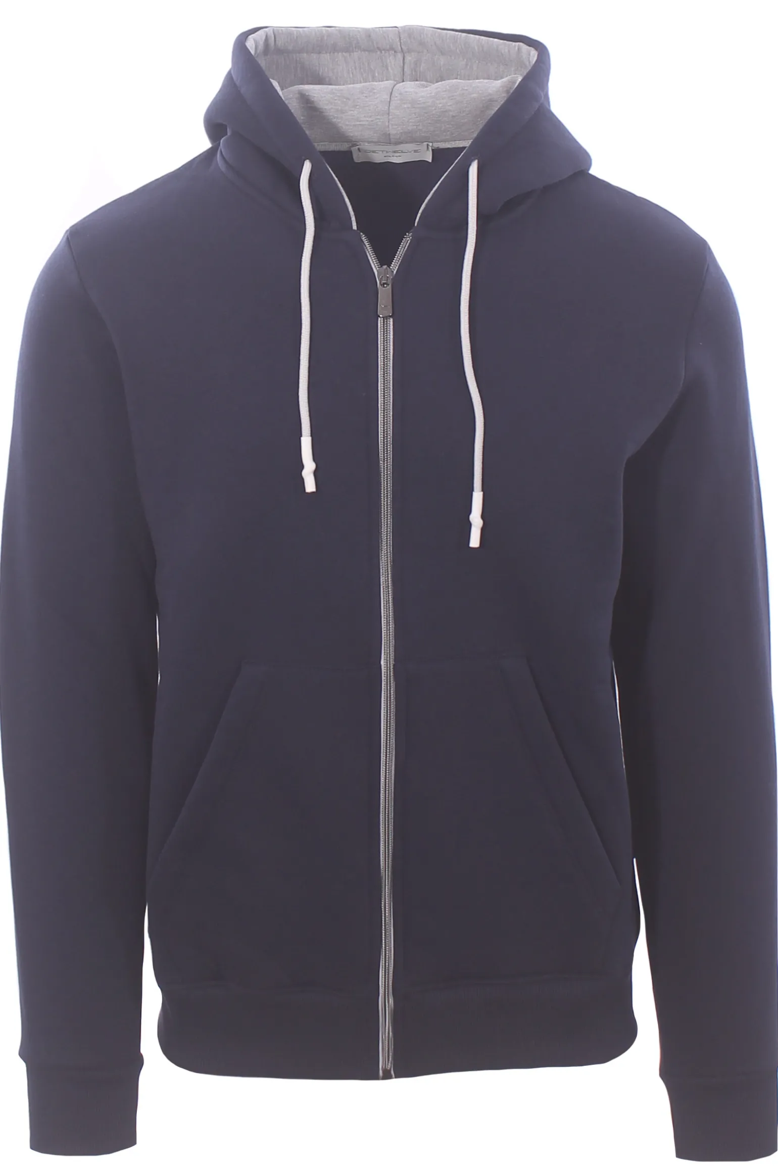felpa marsupio full zip