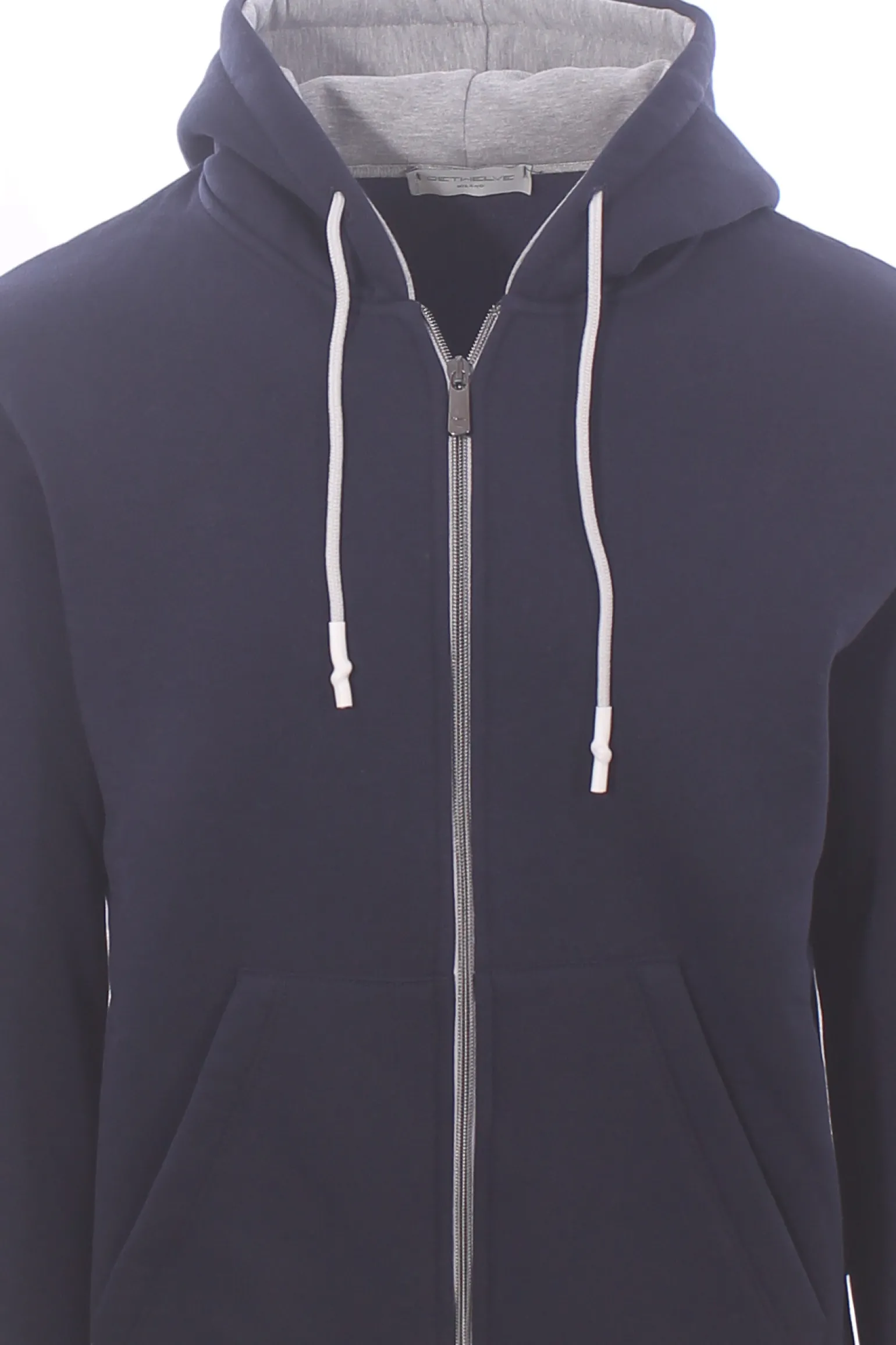felpa marsupio full zip
