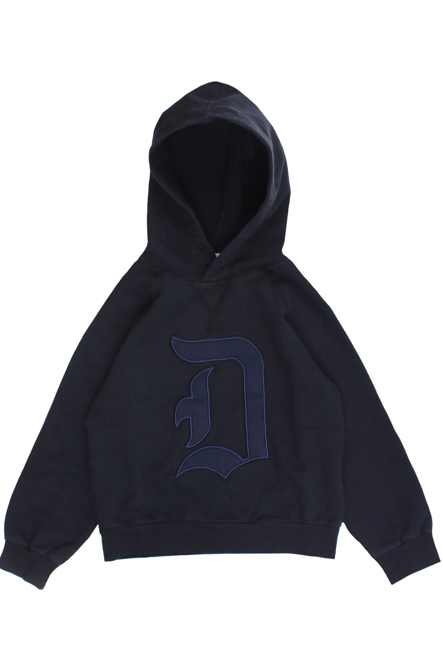 Felpa raglan con cappuccio