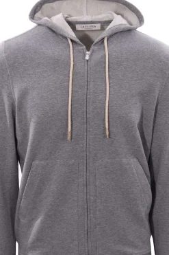 Full zip cappuccio