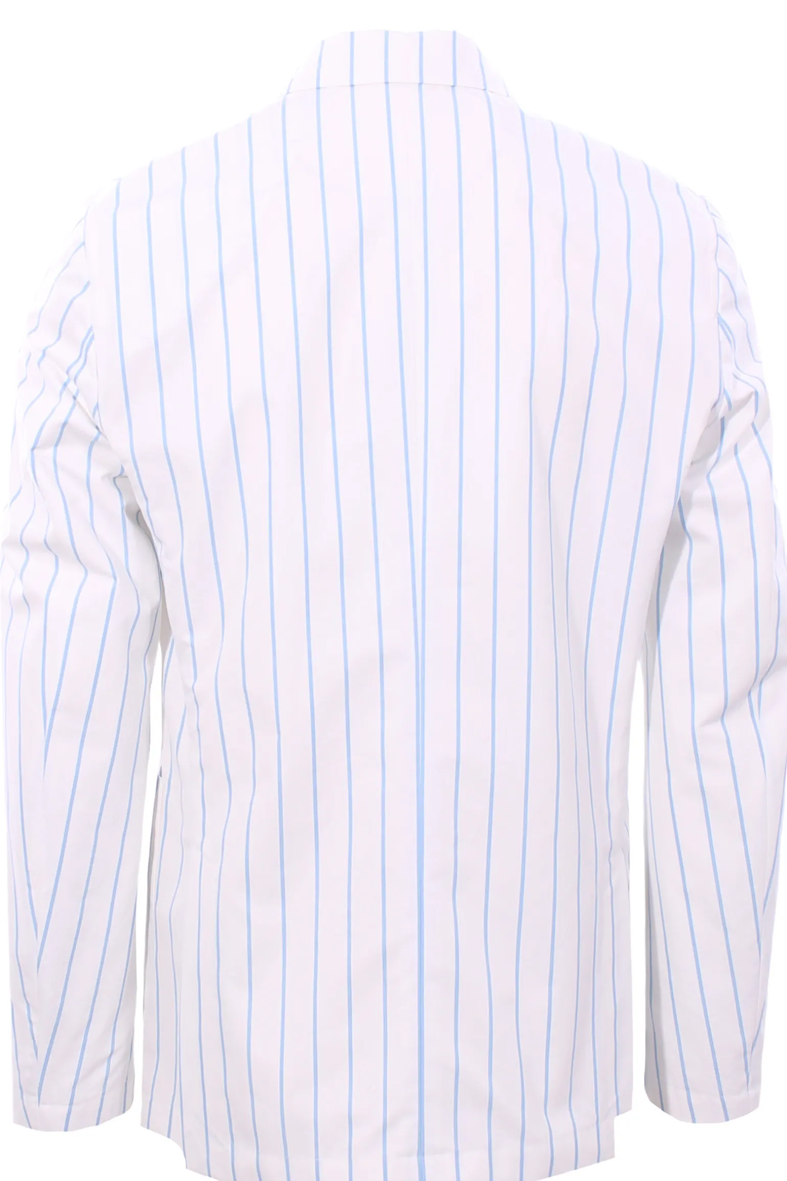 giacca camicia in cotone a righe