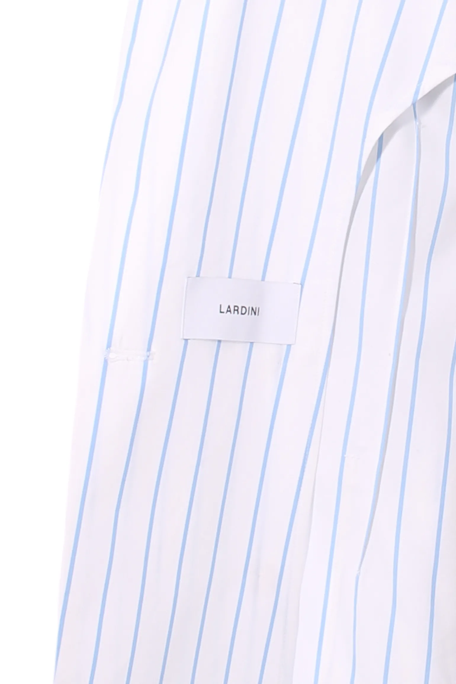 giacca camicia in cotone a righe