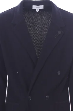 giacca maglia in cotone armaturato