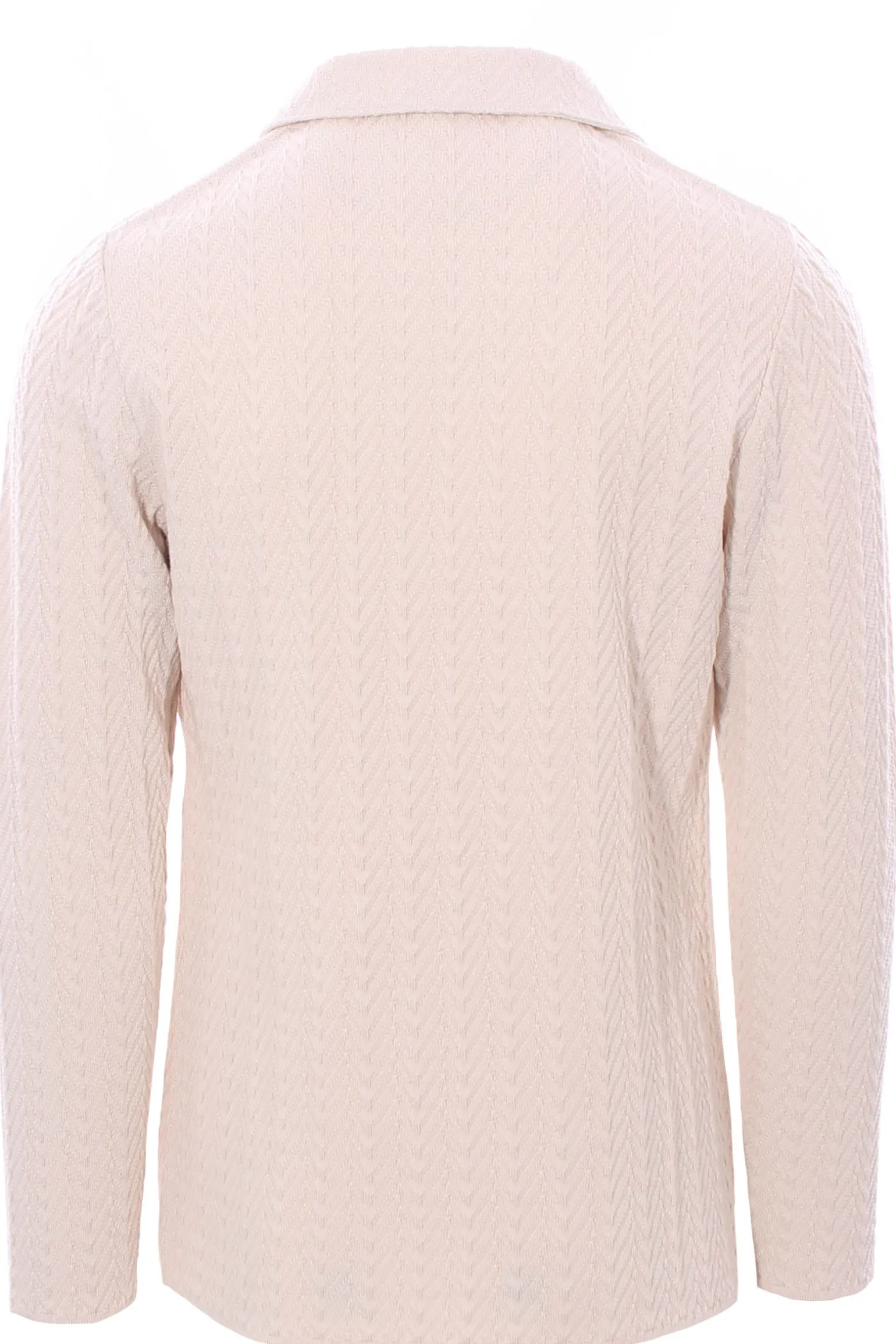giacca maglia in cotone armaturato