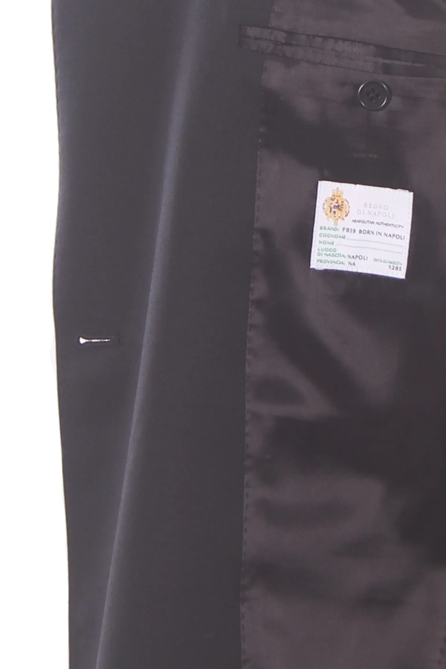 giacca sartoriale in lana pettinata