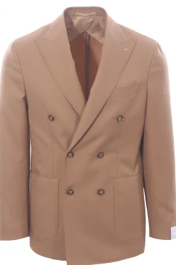 giacca sartoriale in lana pettinata