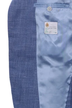 Giacca sartoriale in lana, seta e lino