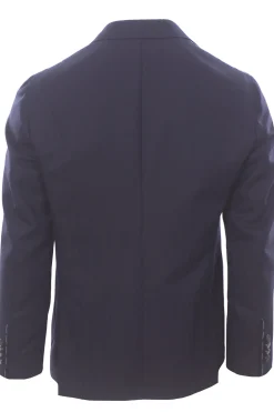 giacca sartoriale in lana spinata pettinata