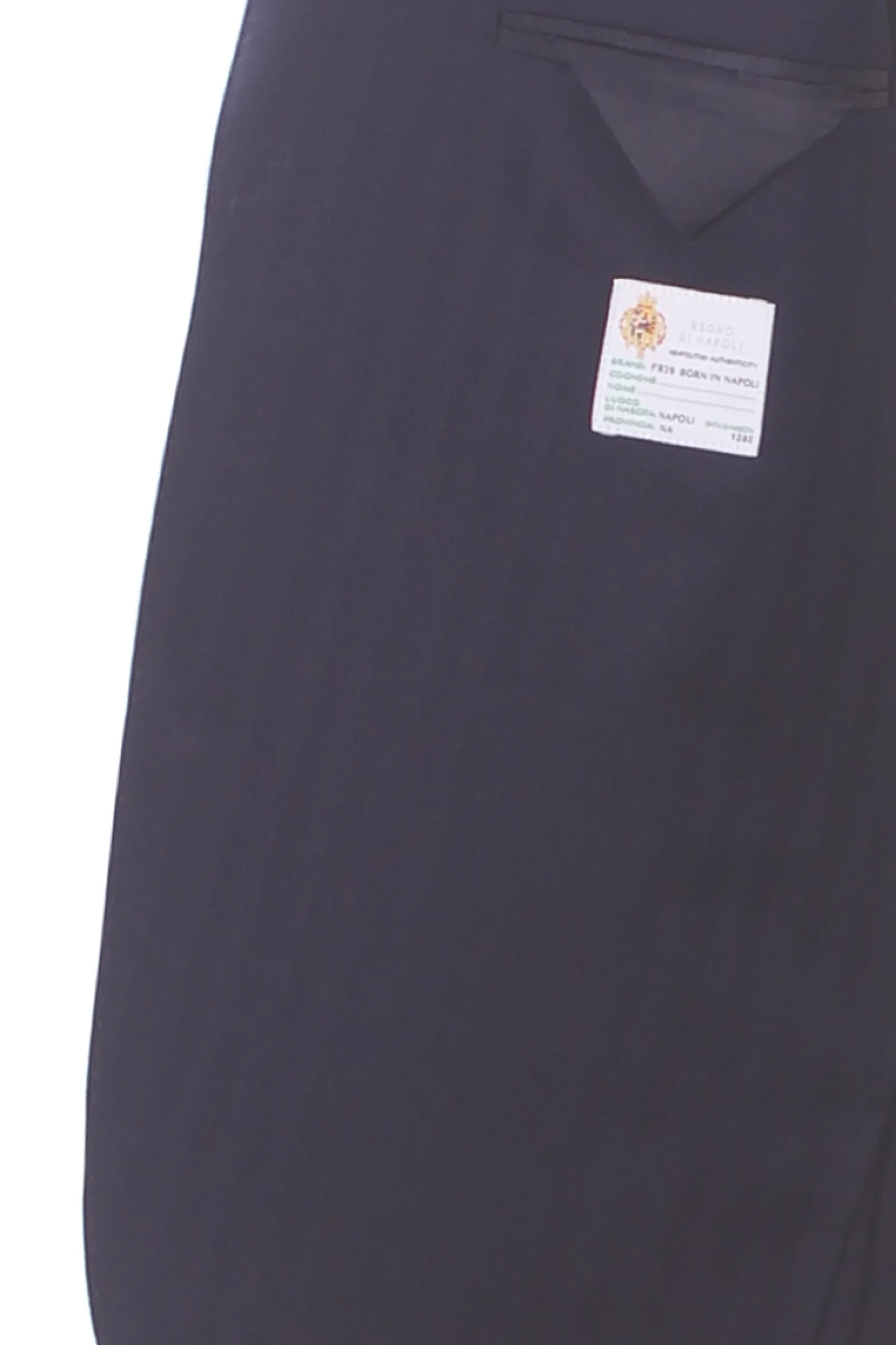 giacca sartoriale in lana spinata pettinata