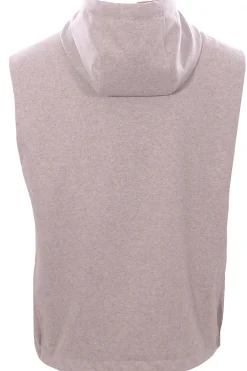gilet reversibile in tecno cashemere e nylon