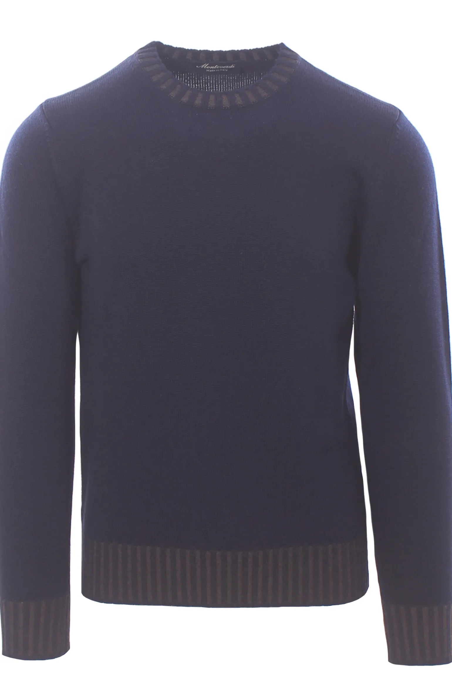 girocollo bordi vanisè in lana merino