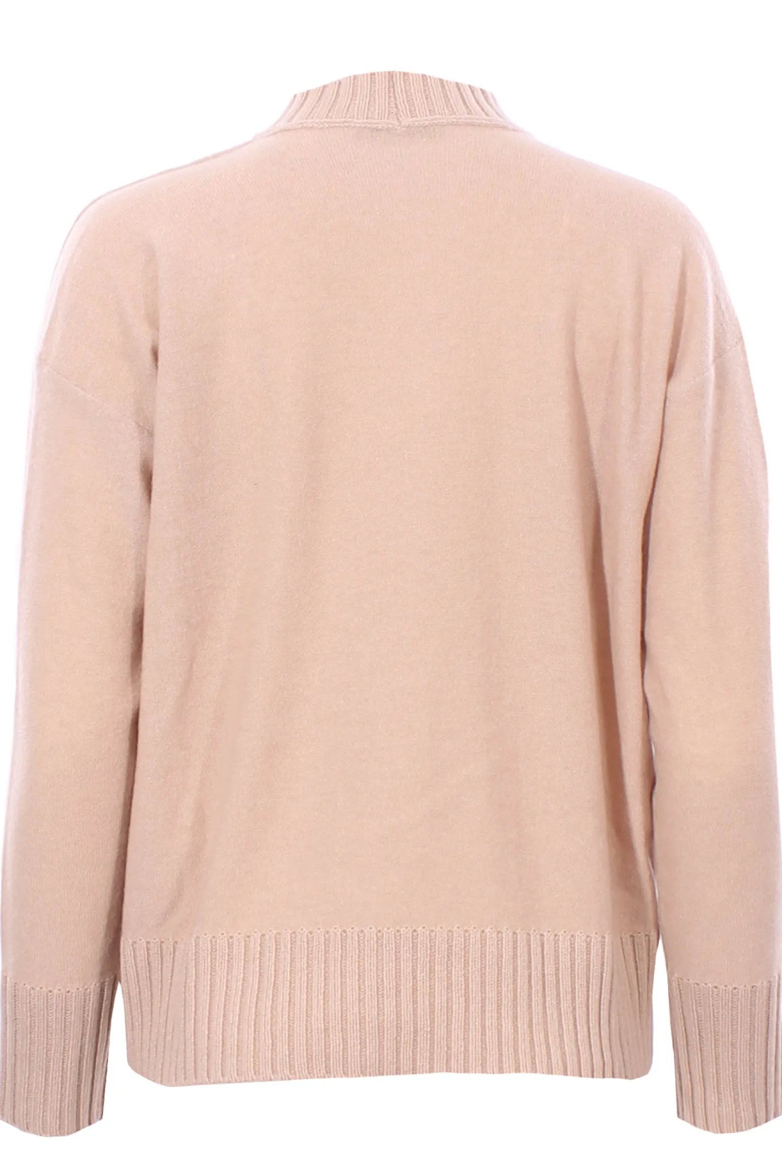 Girocollo in lana seta e cashmere